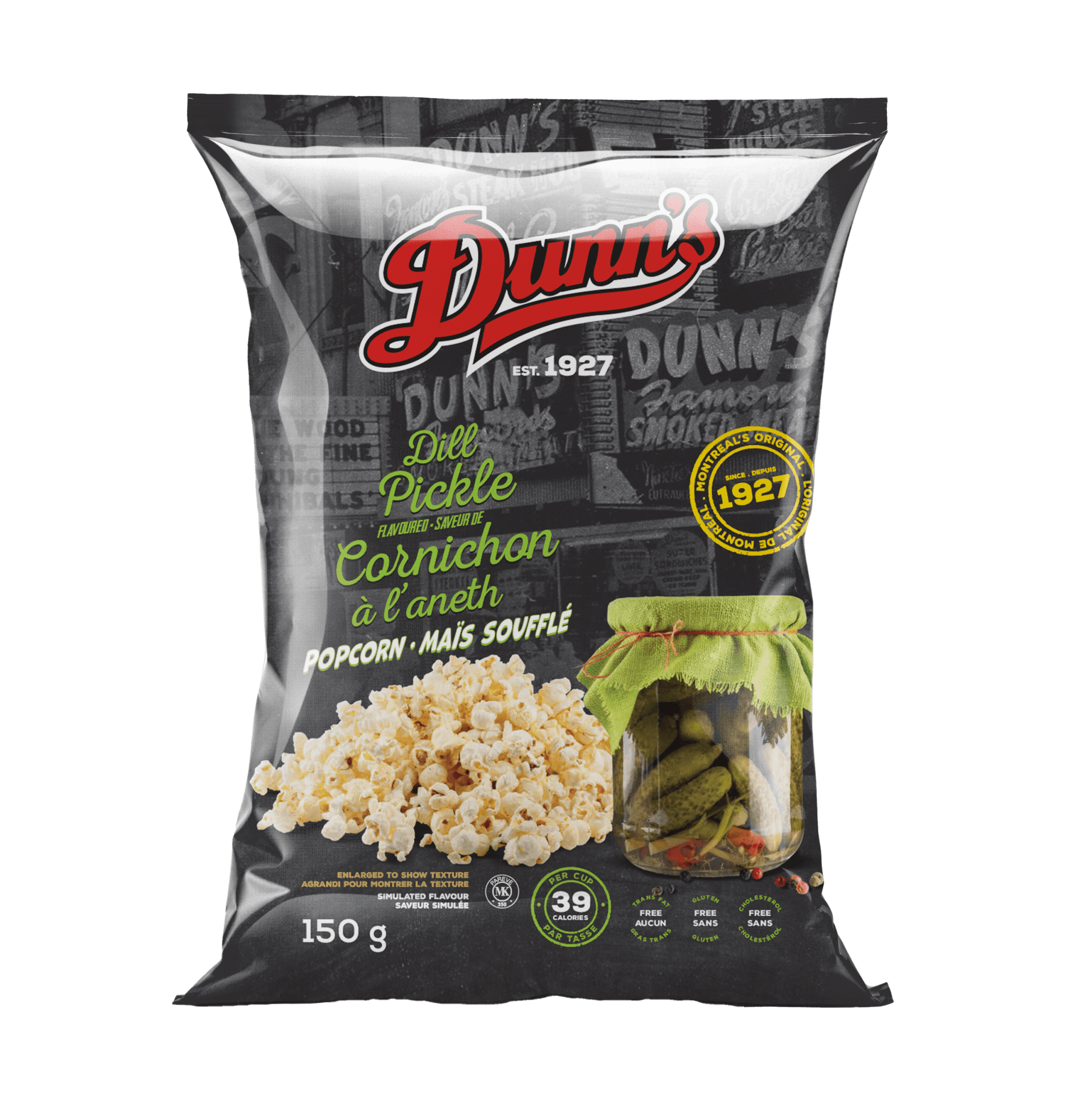 Dunn's Dill Pickle Popcorn