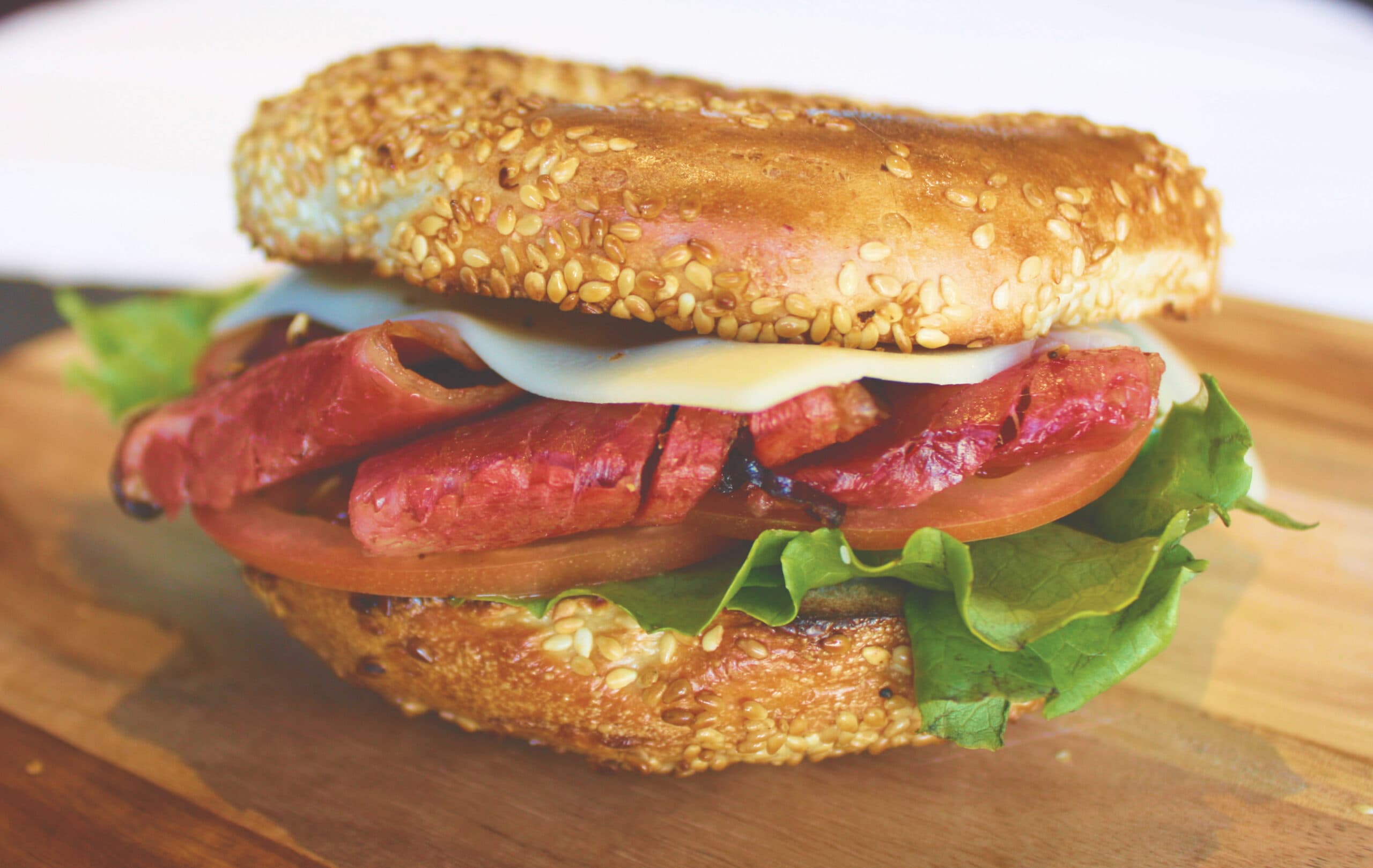 Smoked Meat Bagel