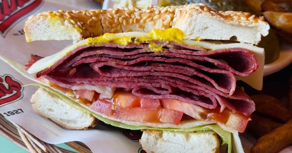 Smoked Meat Bagel